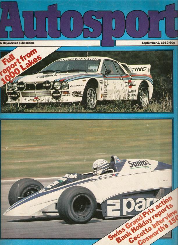 Журнал Autosport 02 сентября 1982