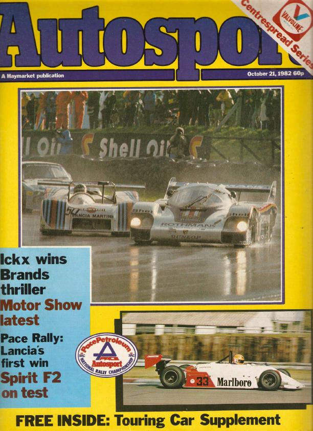 Журнал Autosport 21 октября 1982