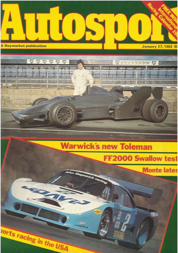 Журнал Autosport 27 января 1983