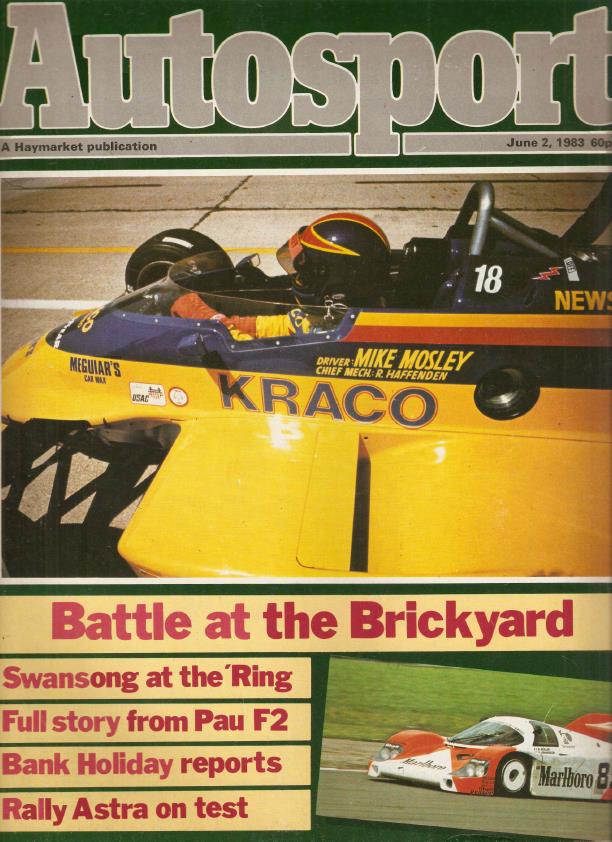 Журнал Autosport 02 июня 1983