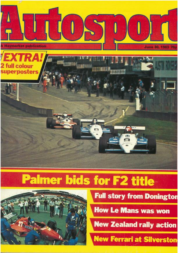 Журнал Autosport 30 июня 1983