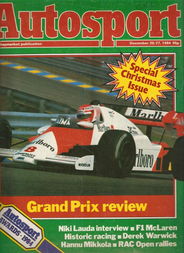 Журнал Autosport 20-27 декабря 1984