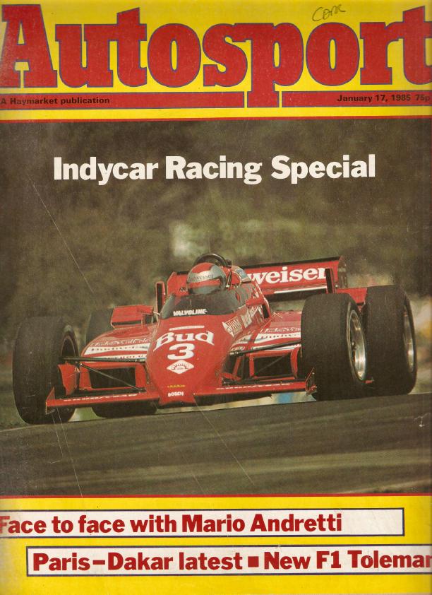 Журнал Autosport 17 января 1985