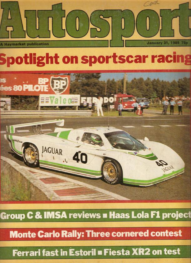 Журнал Autosport 31 января 1985