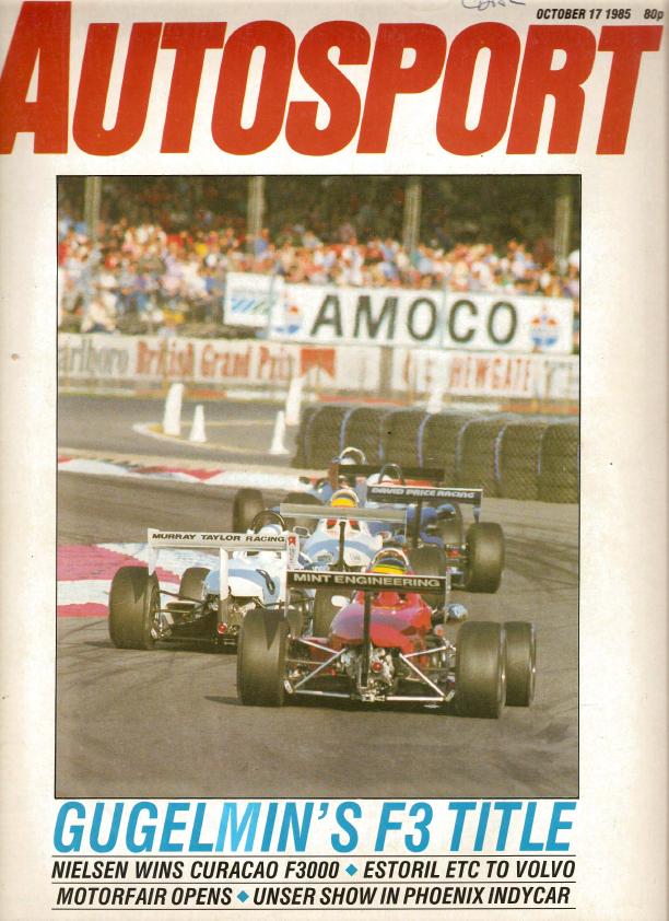 Журнал Autosport 17 октября 1985