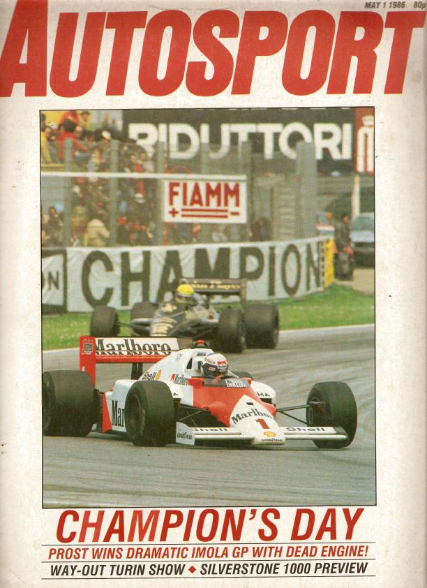Журнал Autosport 01 мая 1986