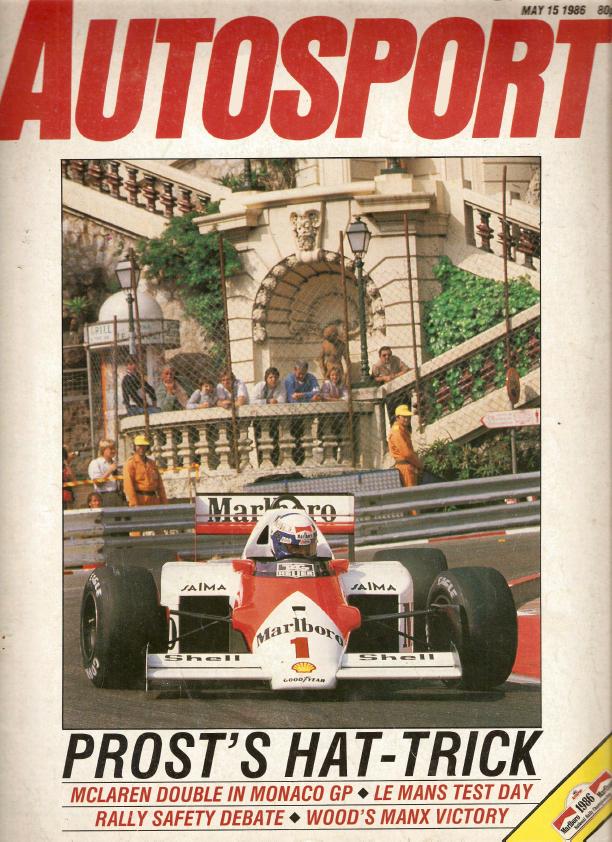 Журнал Autosport 15 мая 1986