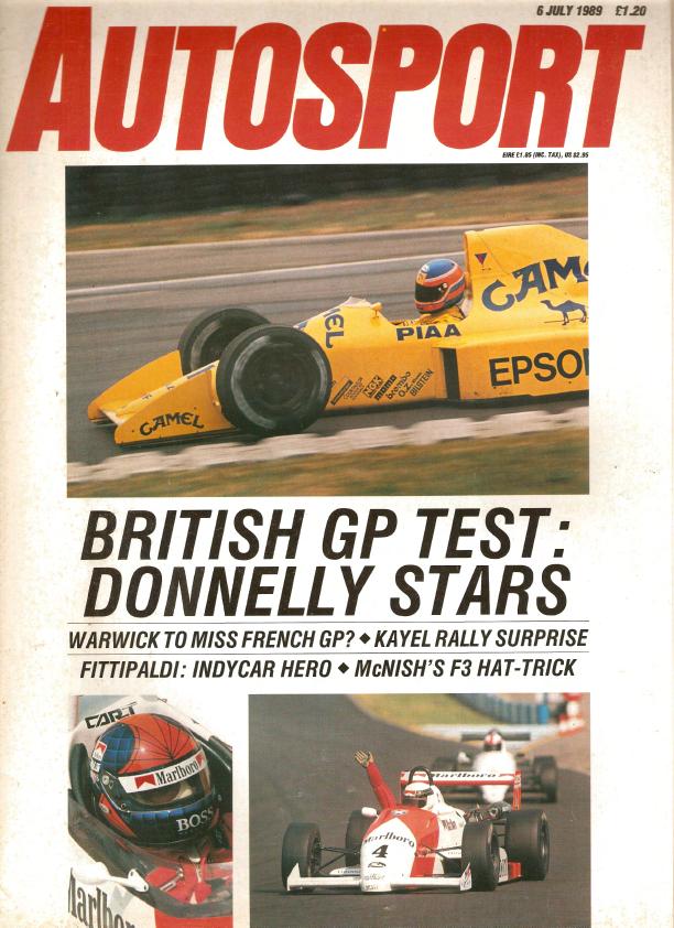 Журнал Autosport 06 июля 1989