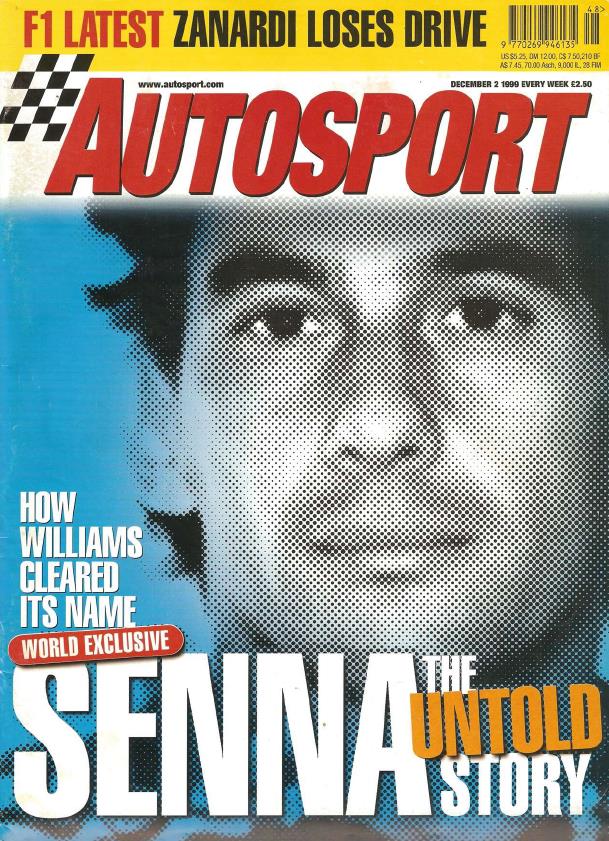 Журнал Autosport 2 декабря 1999