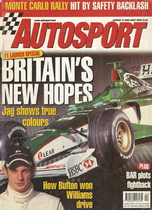 Журнал Autosport 27 января 2000