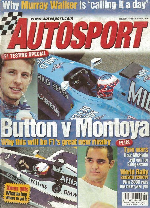 Журнал Autosport 14 декабря 2000