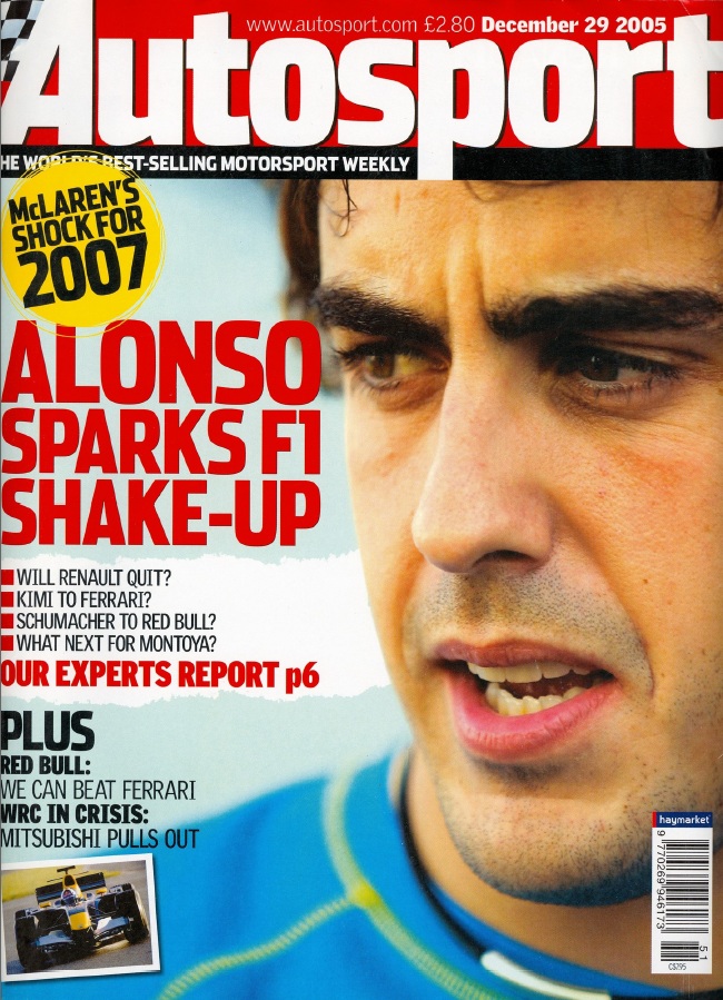Журнал Autosport 29 декабря 2005