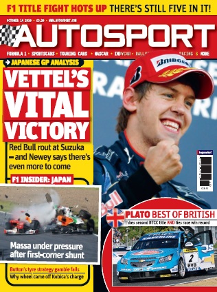 Журнал Autosport 14 октября 2010