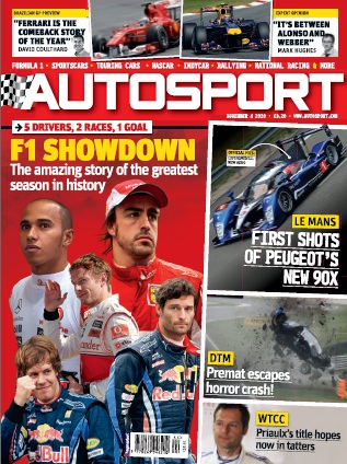Журнал Autosport 4 ноября 2010