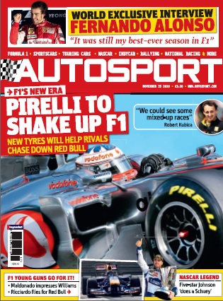 Журнал Autosport 25 ноября 2010