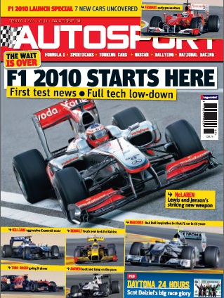 Журнал Autosport 4 февраля 2010