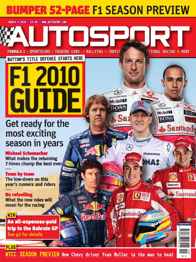 Журнал Autosport 4 марта 2010