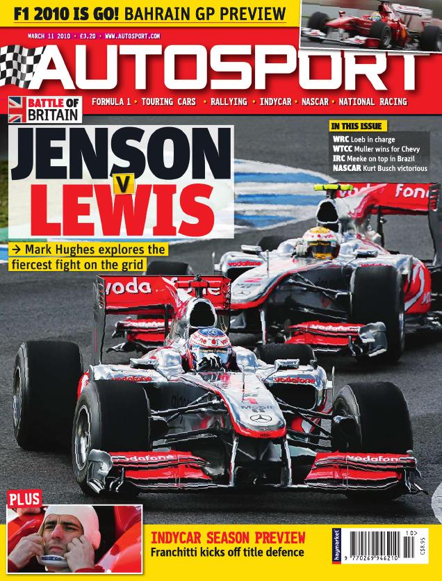 Журнал Autosport 11 марта 2010