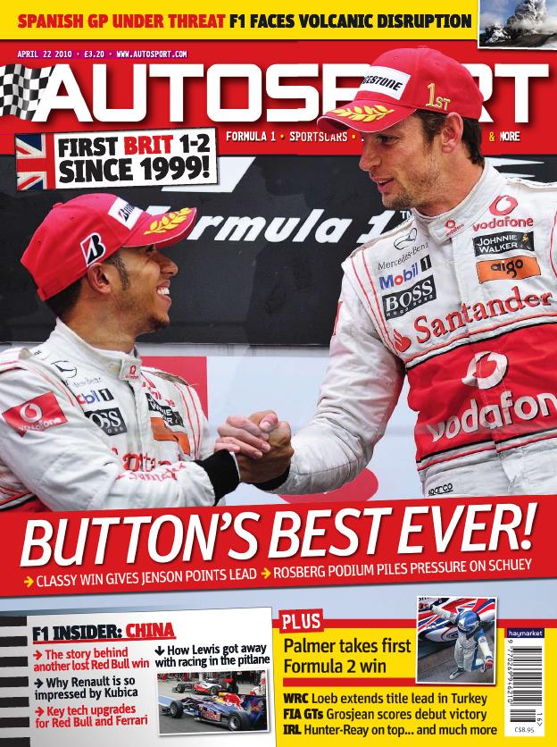 Журнал Autosport 22 апреля 2010
