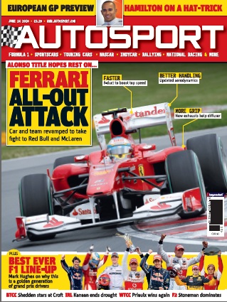 Журнал Autosport 24 июня 2010