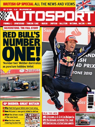 Журнал Autosport 15 июля 2010