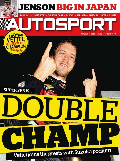 Журнал Autosport 13 октября 2011