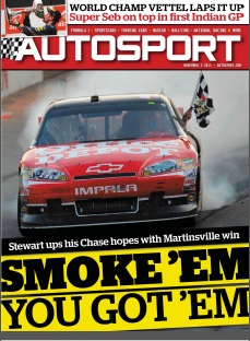 Журнал Autosport 3 ноября 2011