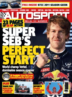 Журнал Autosport 31 марта 2011