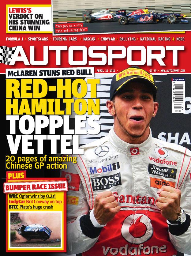 Журнал Autosport 21 апреля 2011