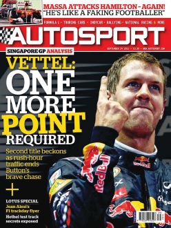 Журнал Autosport 29 сентября 2011