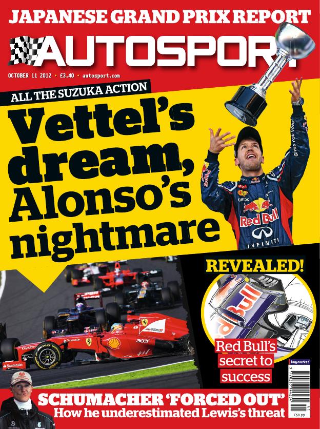 Журнал Autosport 11 октября 2012