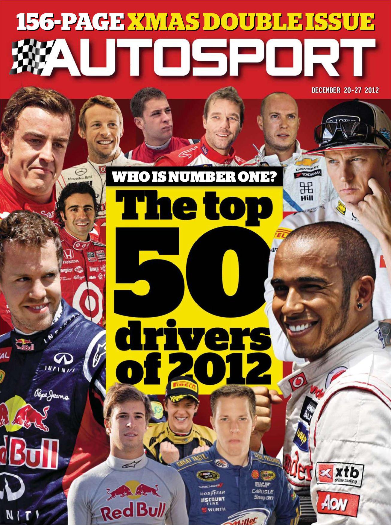 Журнал Autosport 20-27 декабря 2012