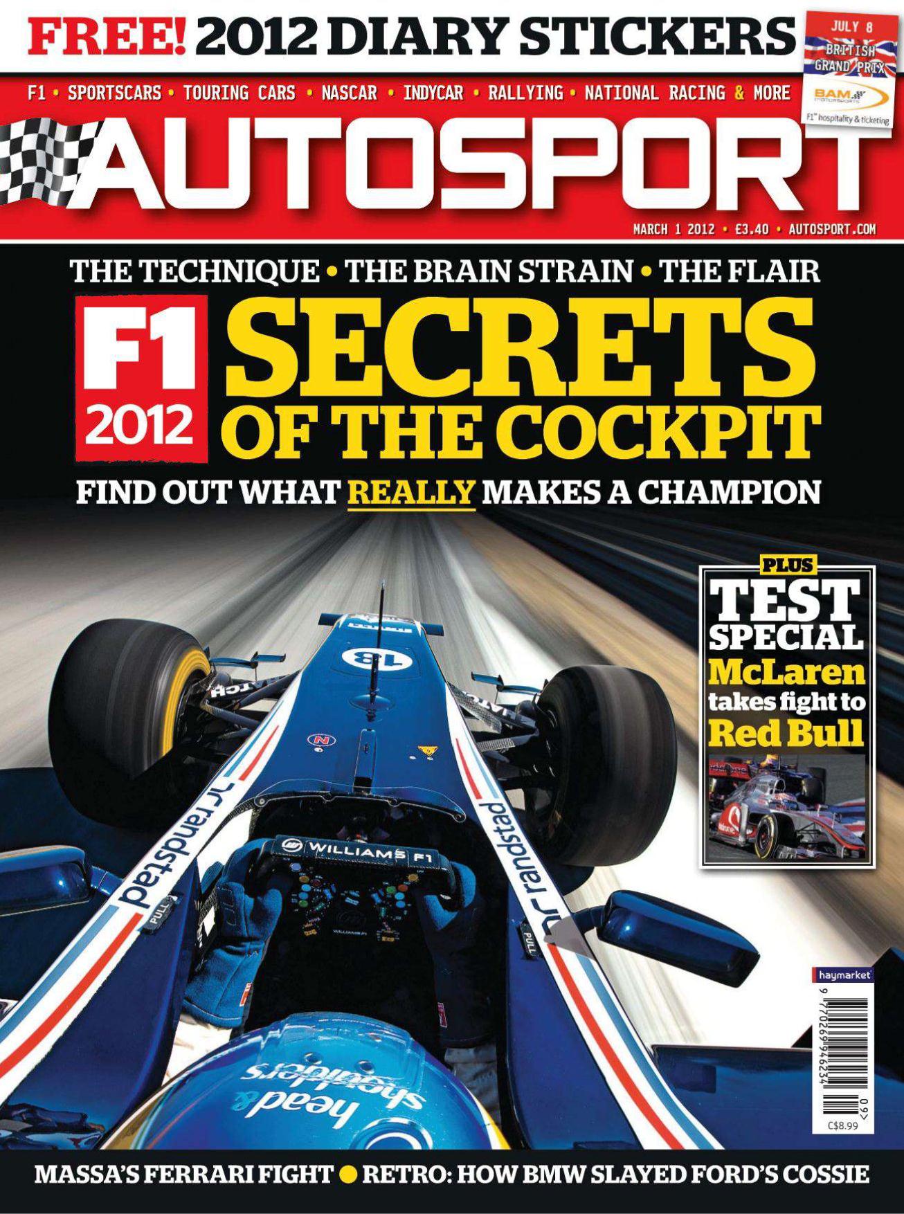 Журнал Autosport 1 марта 2012
