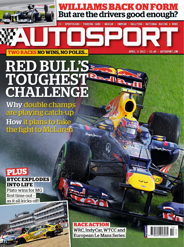 Журнал Autosport 5 апреля 2012