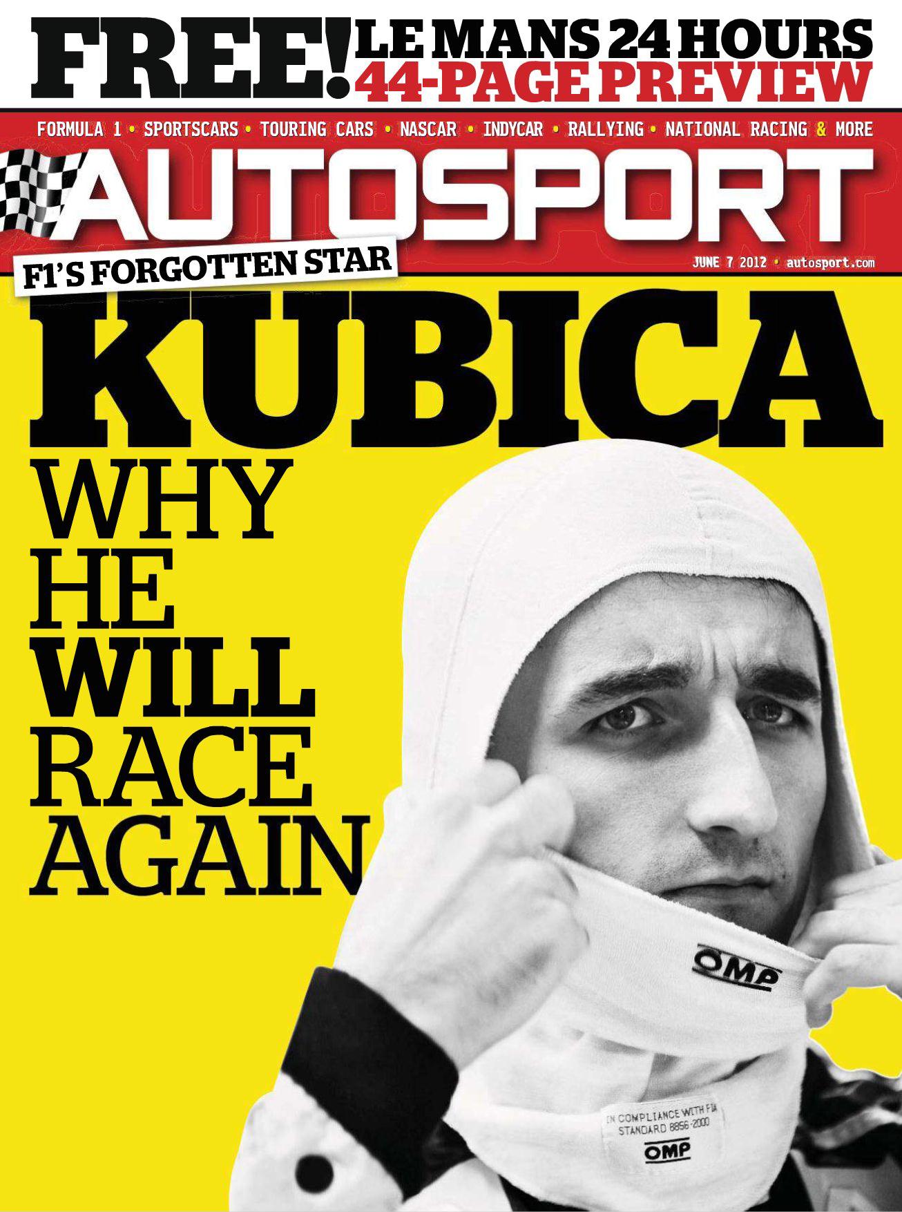 Журнал Autosport 6 июня 2012