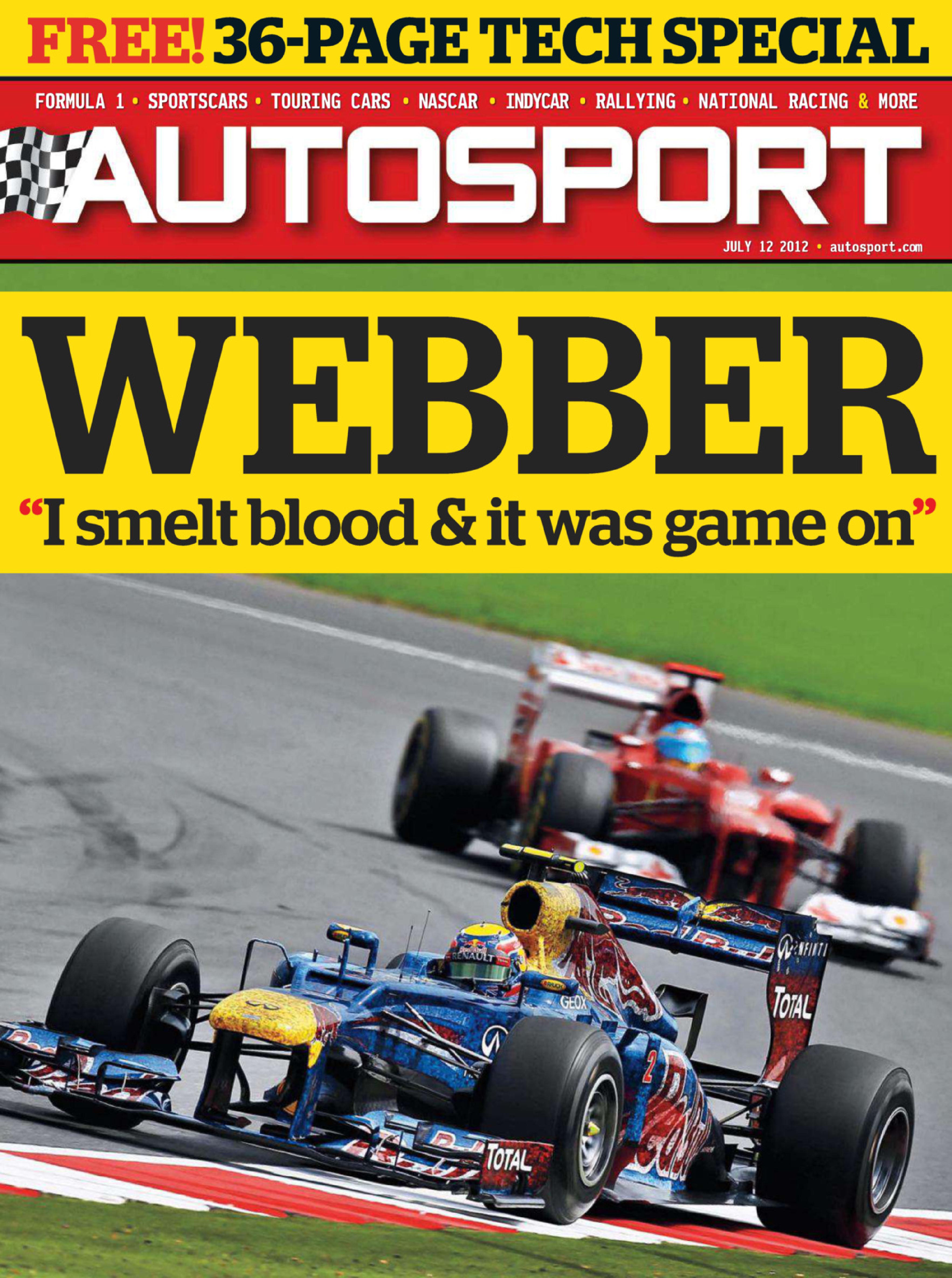 Журнал Autosport 12 июля 2012