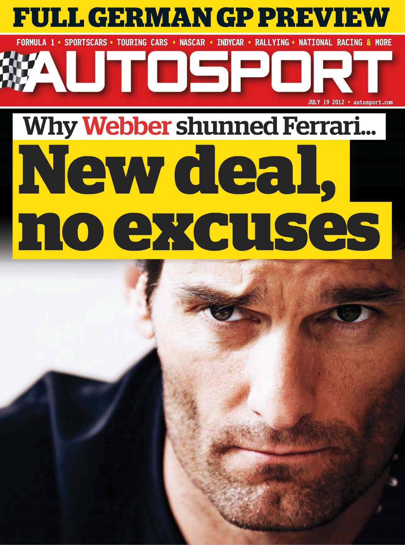 Журнал Autosport 19 июля 2012