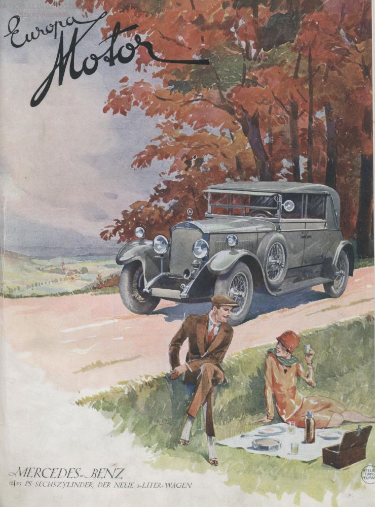 Журнал Europa motor  №10 1927