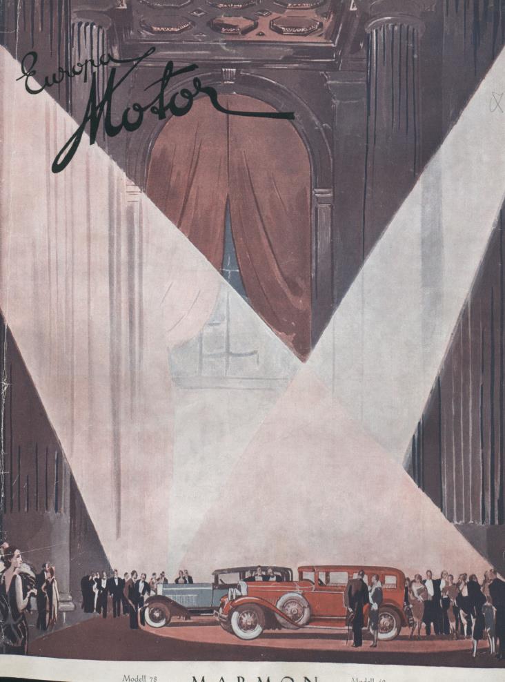 Журнал Europa motor  №5 1928