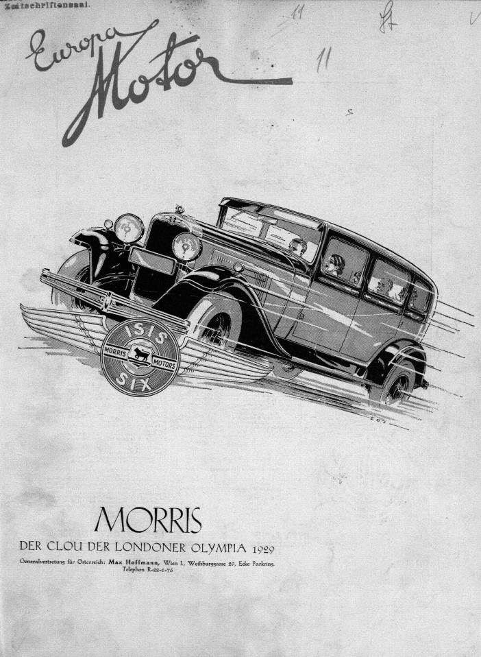 Журнал Europa motor  №11 1929