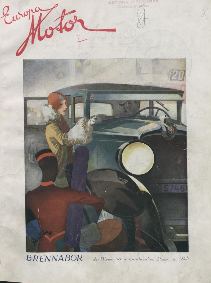 Журнал Europa motor  №2 1929