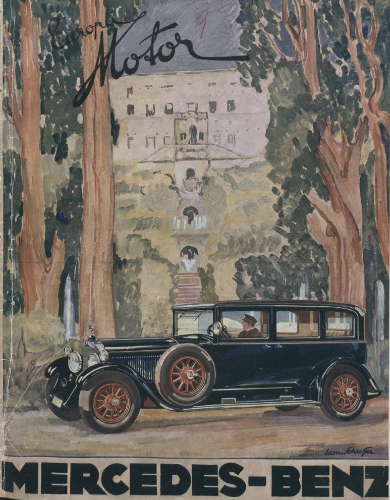 Журнал Europa motor  №9 1929