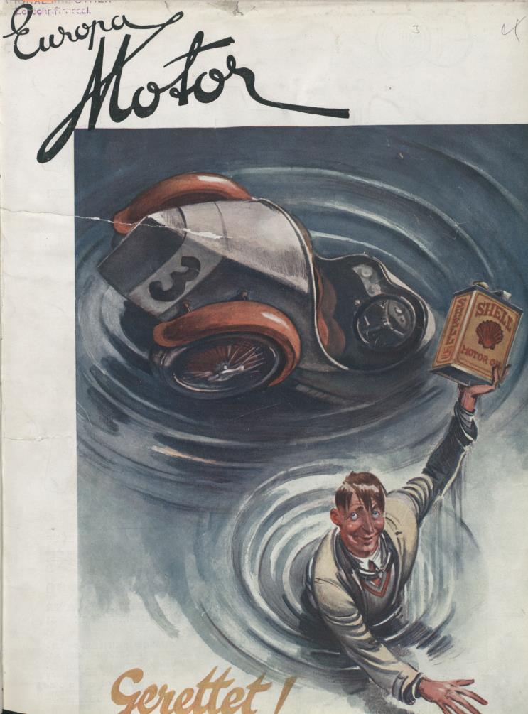 Журнал Europa motor  №3 1931