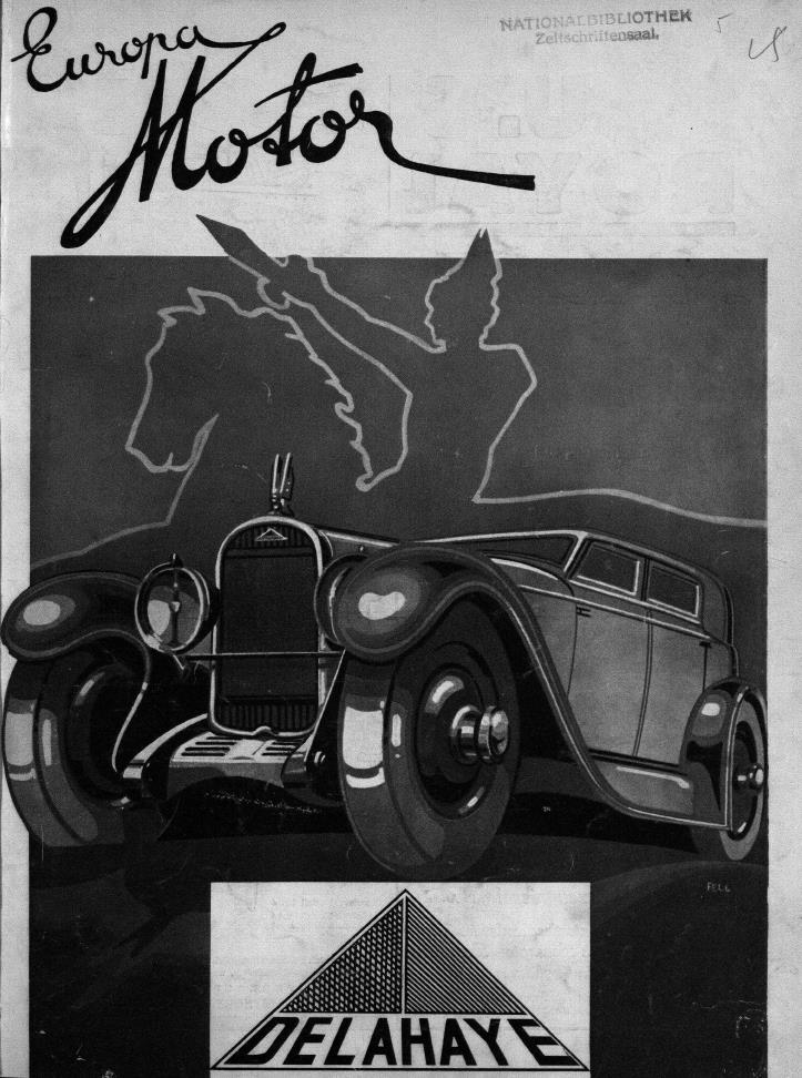Журнал Europa motor  №5 1931