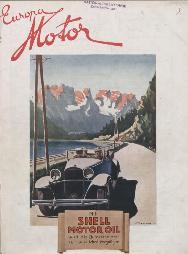 Журнал Europa motor  №9 1931