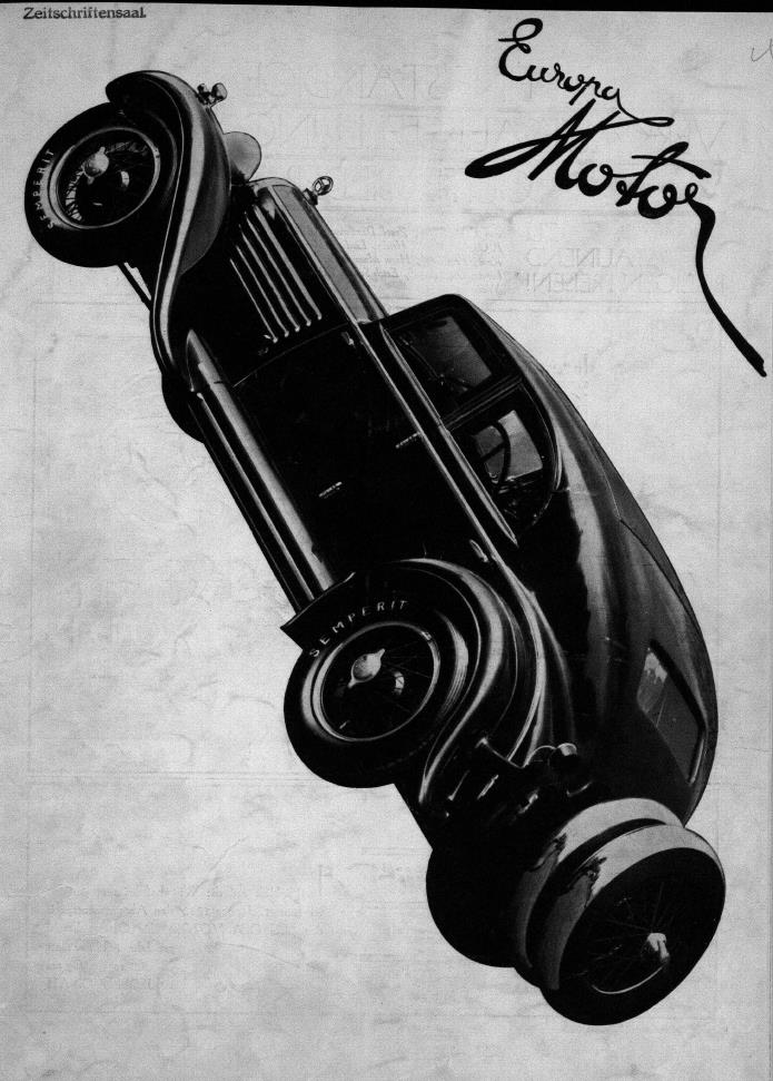 Журнал Europa motor  №4 1932