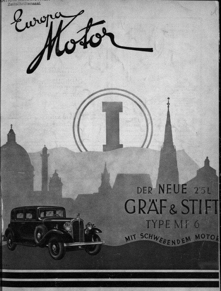 Журнал Europa motor  №2 1933