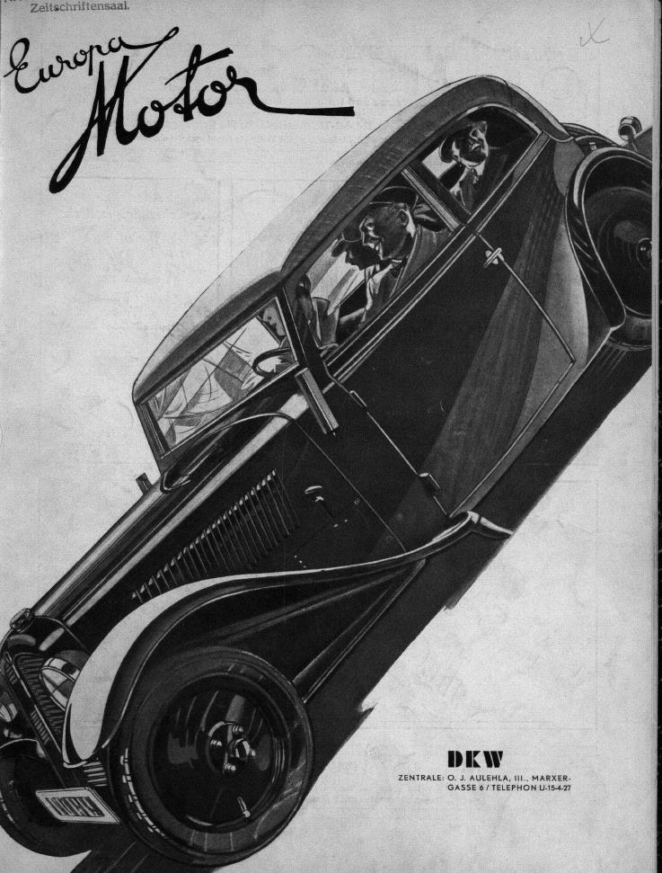 Журнал Europa motor  №4 1933