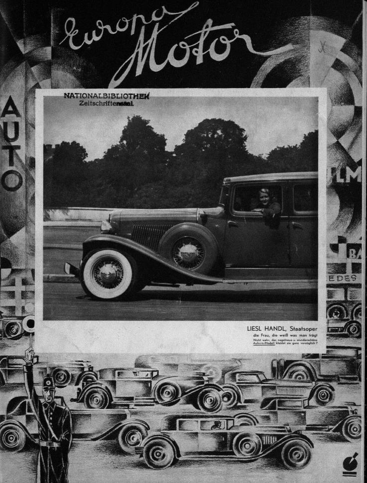 Журнал Europa motor  №5 1933