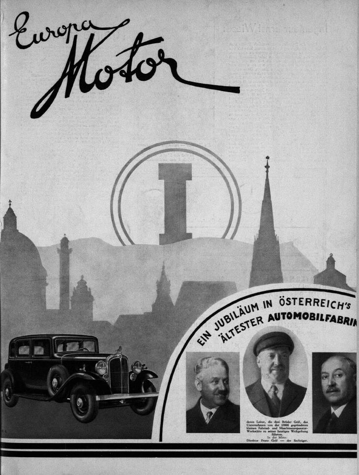 Журнал Europa motor  №7 1934